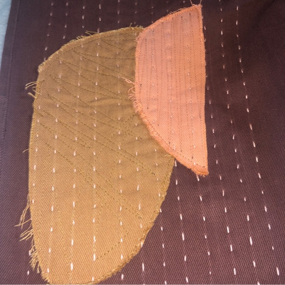 Sandrine Rose X Free People Brown Patch Pants - Picture 12 of 13